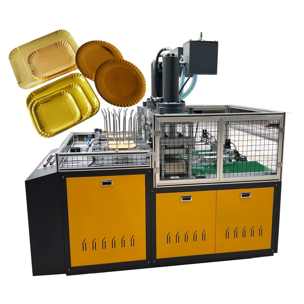 Jbz-500Y Hydraulic Press Creates Paper Plate Making Hine For Cake Board And Golden Tray Formation