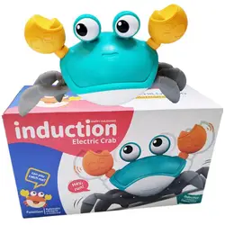 Crawling Crab Baby Toy Baby Crawling Crab Tummy Time Toys Interactive Walking Dancing Toy Infant Fun Entertainment For Infant