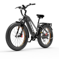 Lankeleisi DM530 PLUS Electric Bicycle 1000W Motor 150KM Max Range 26*4.0 Inch Fat Tire 52V20Ah Battery Shimano 7 Speed E-Bike