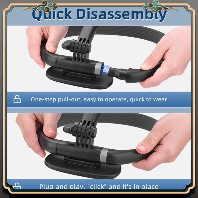 ASMA-Silicone Magnetic Quick Release Neck Mount Hold For Smart Phone Replacement Accessories