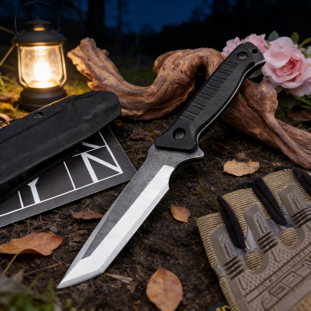 

Высококачественный сверхмощный прямой нож для хищника, бытовой кухонный нож, фруктовый нож, портативный инструмент для охоты и приключений на открытом воздухе, EDC