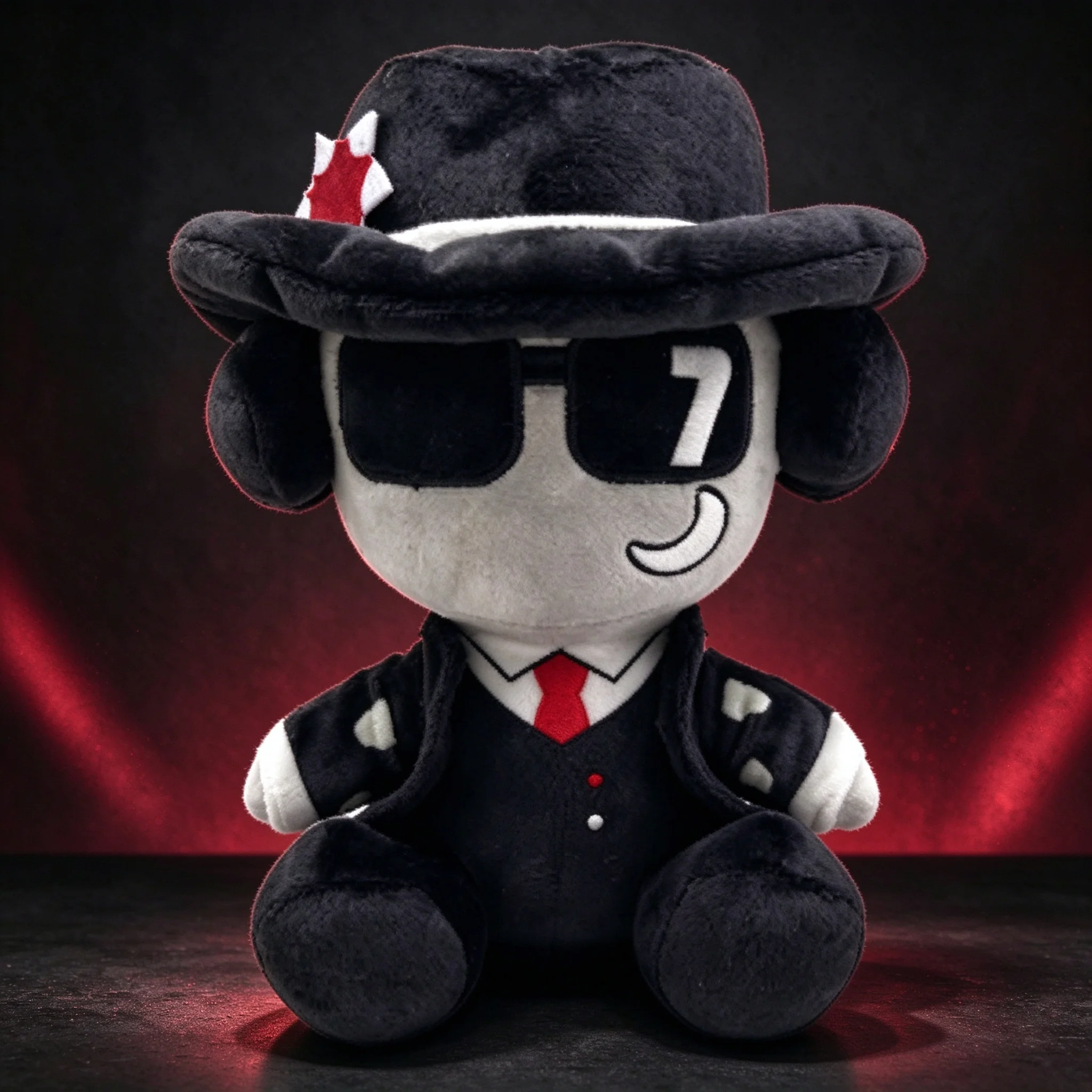 2026 New Forsaken Chance Plush Doll Game Peripherials Plushies Forsaken 7 Hat Stuffed Toys Collectibles Pillow Decoration Gifts