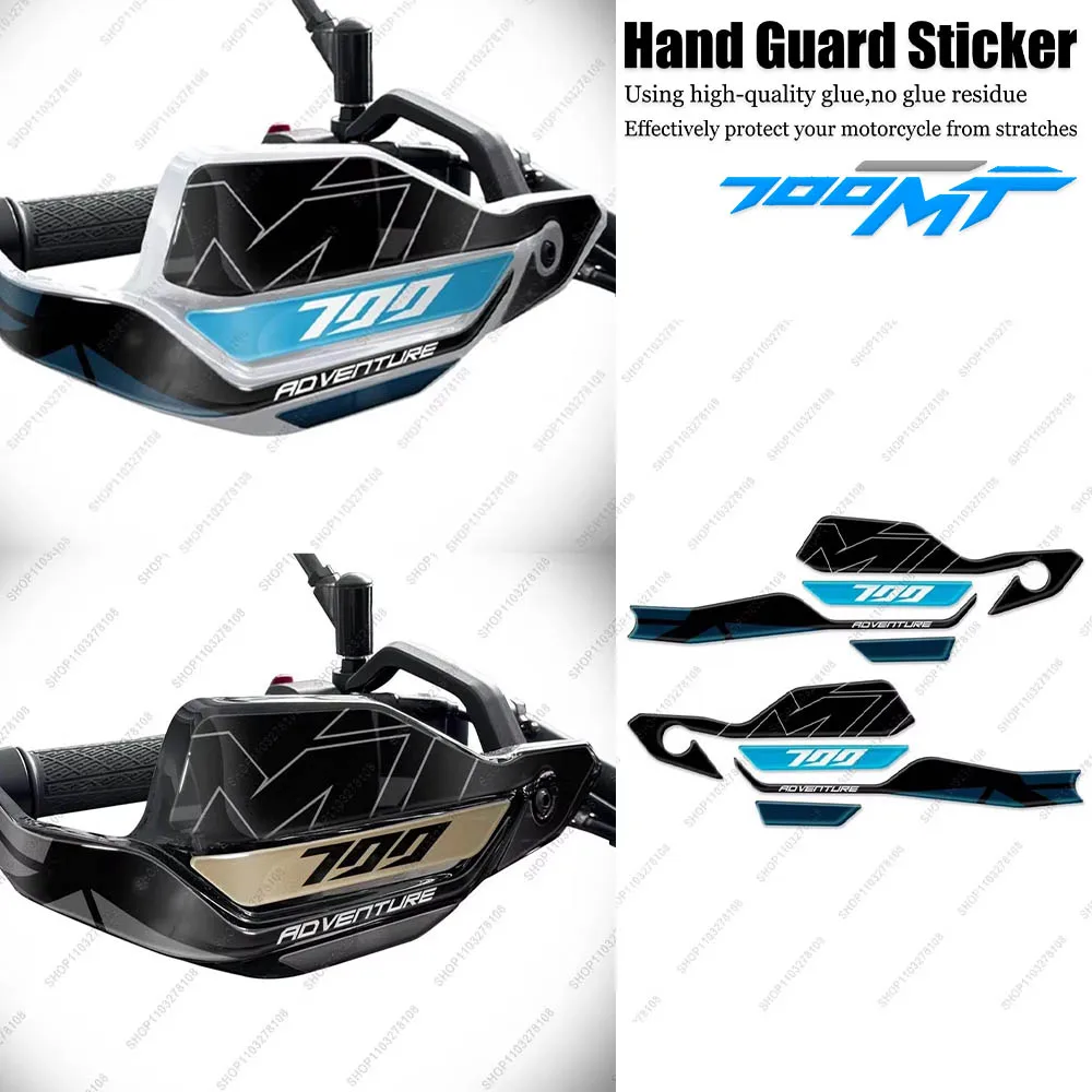 

For CFMOTO 700MT 700mt ADV Motorcycle Handguard Protection 3D Sticker motorcycle accessories 3d stickers