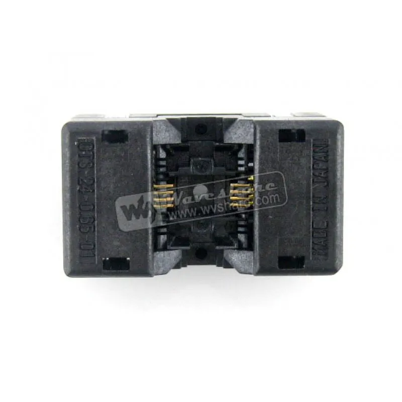 

Makerseek OTS-8(24)-0.65-01 SKU 3595 Waveshare OTS 8 24 0.65 01, Test Burn in Socket,