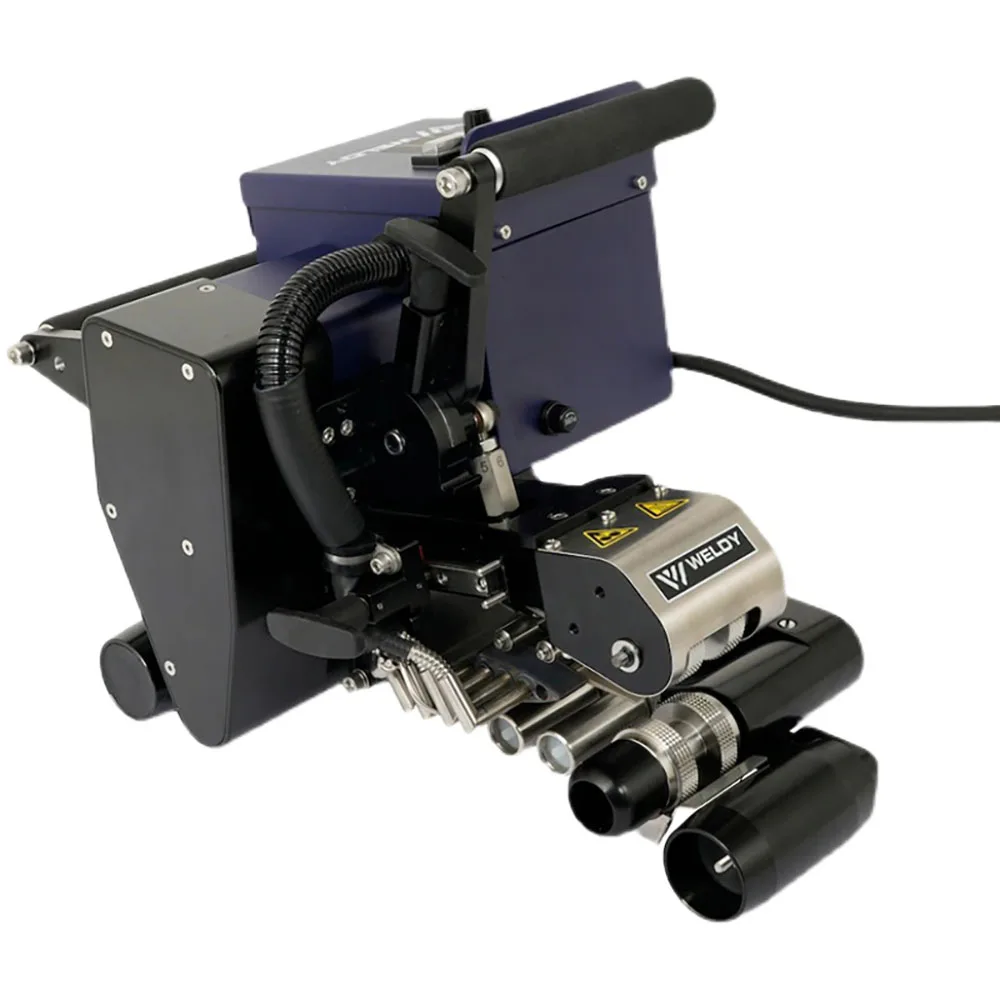 230V Weldy Hot Wedge Welder Machine WGW 300 For HDPE , LDPE, TPO, FPO, PVC Thermoplastic Geomembranes Waterproofing Welding