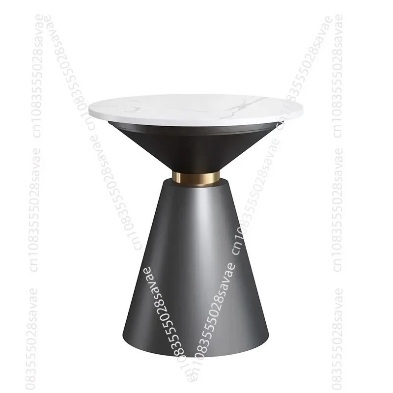 Bedroom Nightstand, Light Luxury Minimalist Modern Side Table, Trendy Small Round Table, Bedside Cabinet For The Bedroom