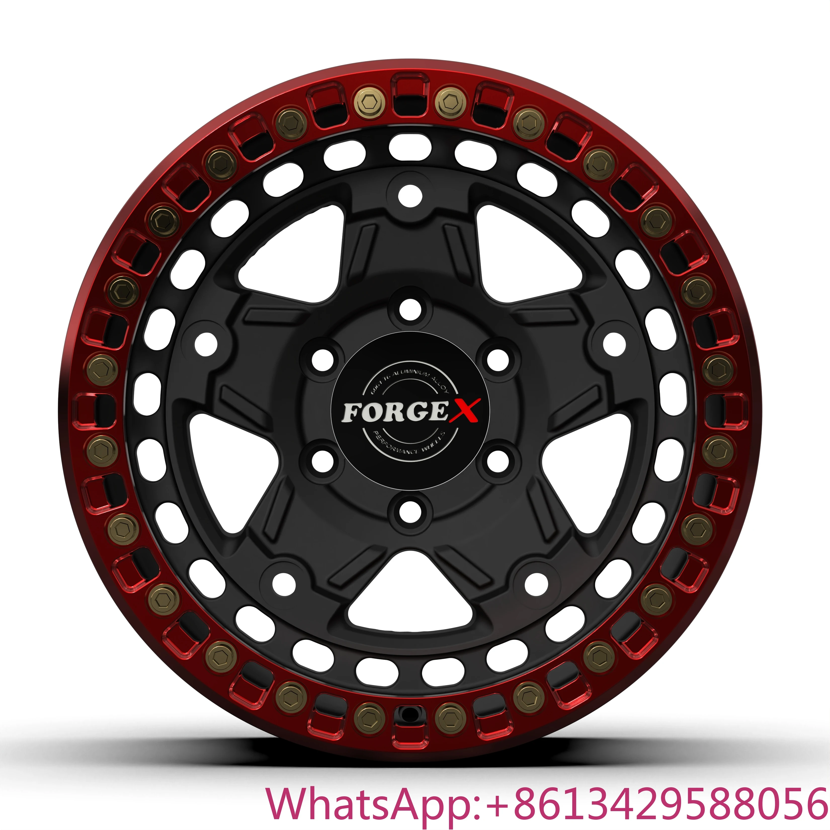 

Customizable Beadlock Alloy Wheel 4x4 15 16 17 Inch 5x139.7 6x139.7 Offroad Wheel Rim for Jeep F150