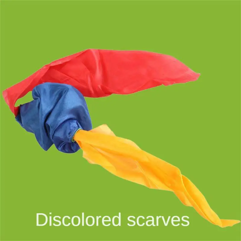 1~10PCS Four Color Silk Scarf Durable Practical Entertainment Universal Fashion Toy Magician Supplies Portable Simple Household