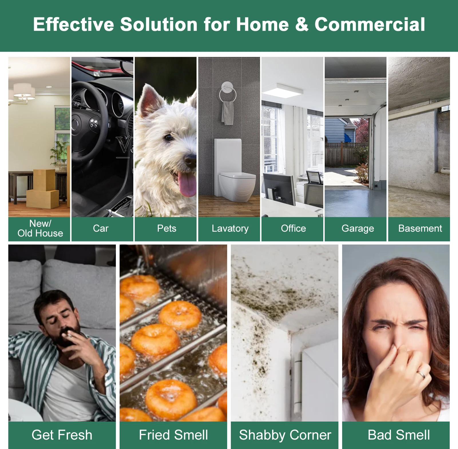 مولد أوزون عالي السعة 45,000 ملغ/ساعة صناعي/منزلي O3 لتنقية الهواء مزيل الروائح الكريهة لمناطق 2500 قدم مربع آلة الأوزون #4