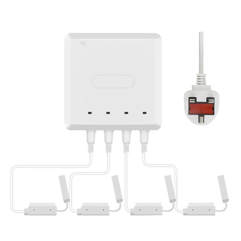 Carregamento eficiente drones para carregamento seguro simultâneo da bateria