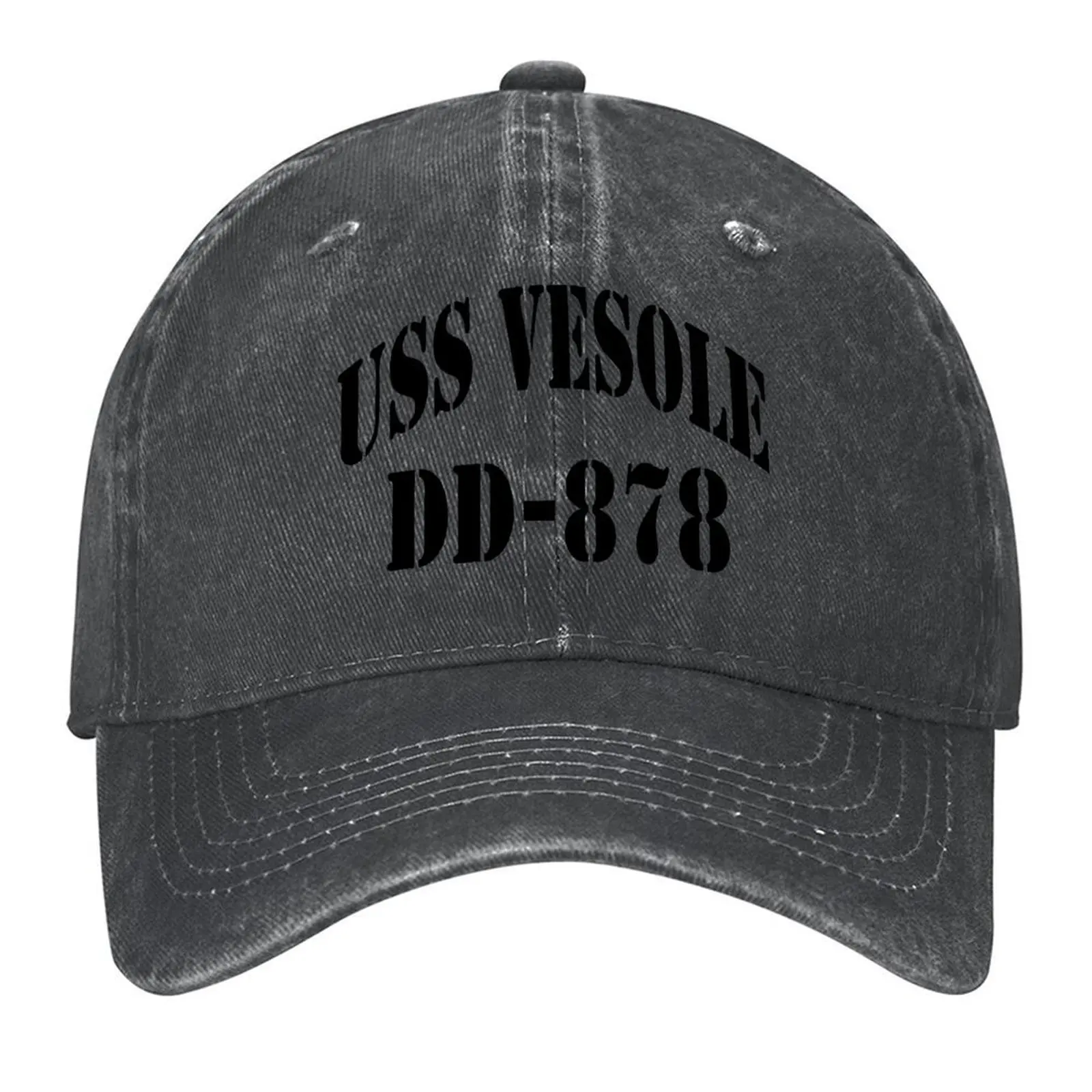 

USS VESOLE (DD-878) SHIP'S STORE Baseball Cap luxury caps cute Hip Hop Military Cap Man Hats For Men Women's
