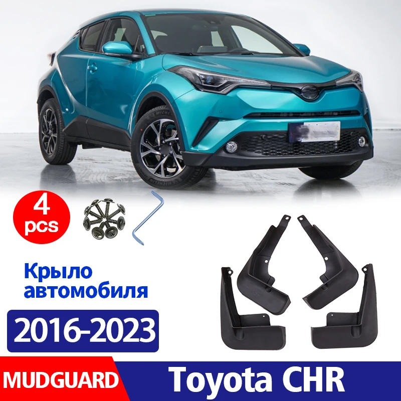 

2016-2023 FOR Toyota CHR C-HR Mudguards Fender Mud Flap Guard Splash Mudflaps Car Accessories Auto Mudguard