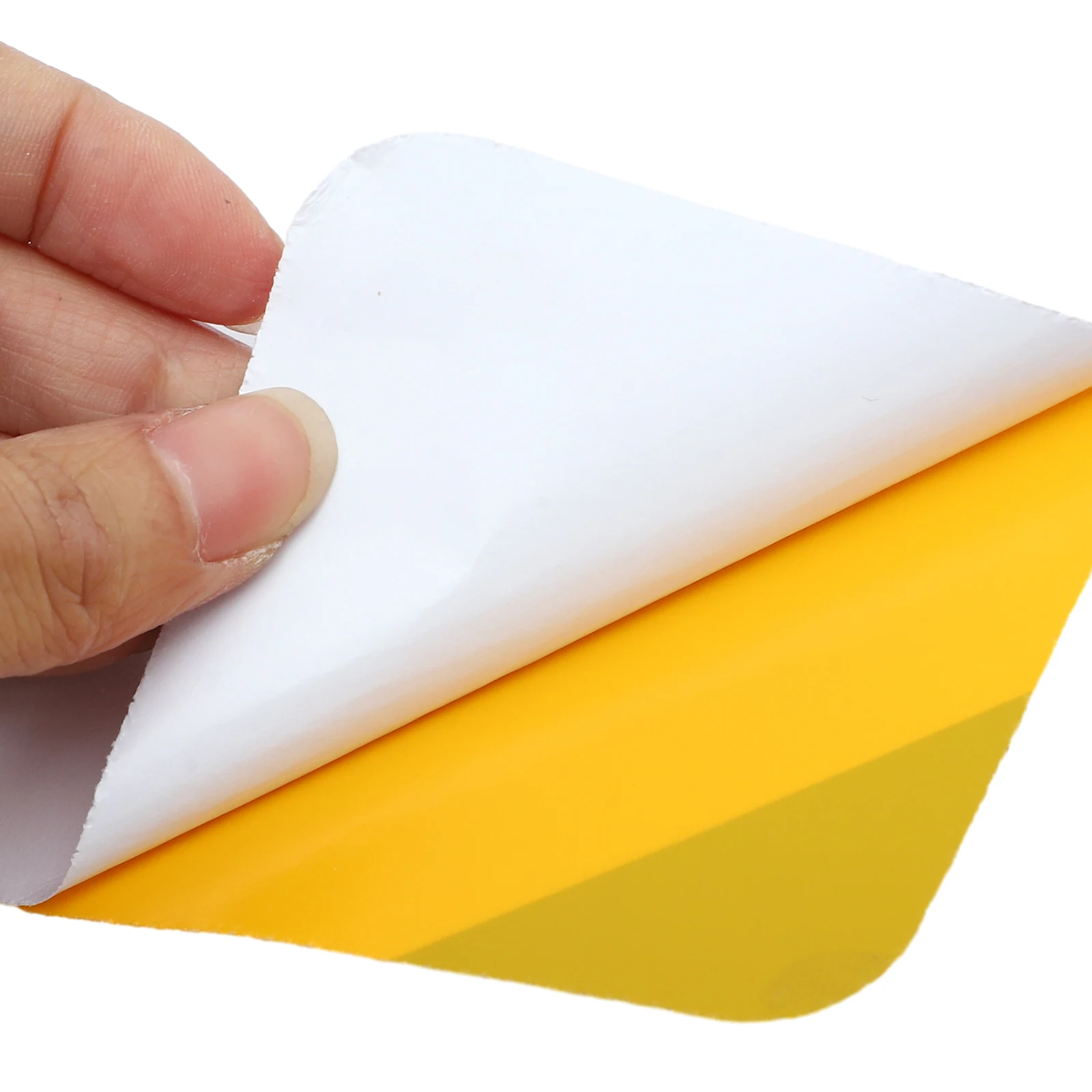 

3Pcs Floor Warning Stickers Watch Your Step Yellow Black Striped Non-Skid Safety Tape for Stairs Platforms Loading Docks Caution