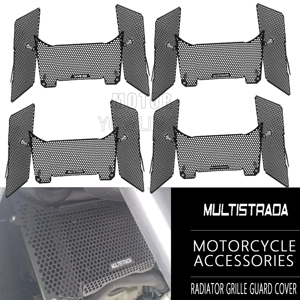 

FOR Ducati Multistrada V4 S V4S Sport Radiator Guard Protector Grille Cover 2024 2025 2026 Multistrada V4 RS Pikes Peak Rally