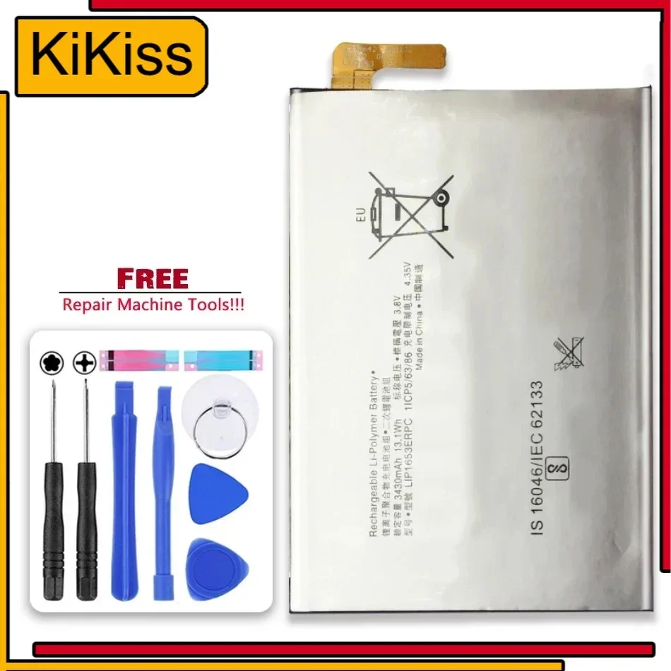 LIP1653ERPC Battery 3430Mah For Sony Xperia XA2 Ultra G3421 G3412 XA1 Plus Dual H4213 Batteries Warranty + Free Tools