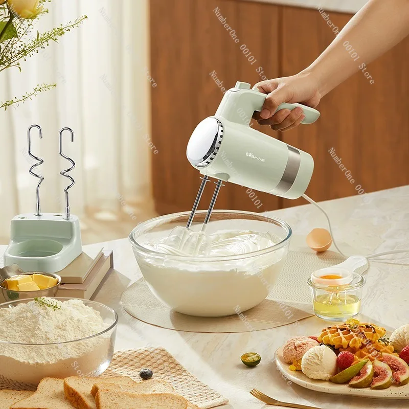 Electric handheld egg beater for household use,small whipping device for whipping cream and baking cakes
