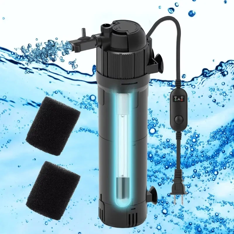 5 in 1UV  Aquarium Internal Filter Aquarium Accessories Multi-functional Filter For Fish Tank High Quality