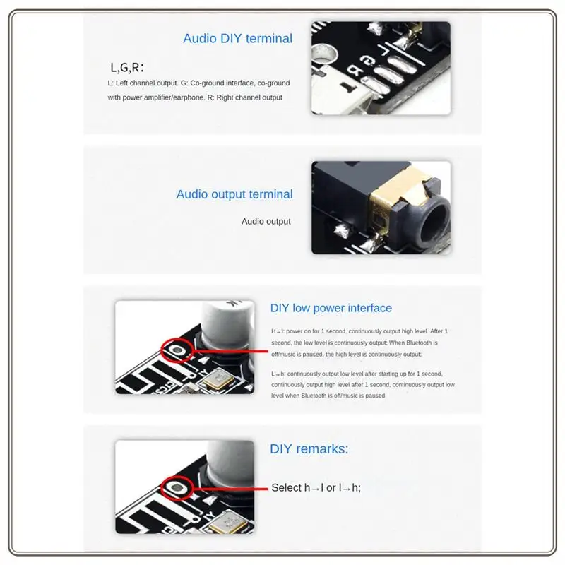 

Reliable-10Pcs High Quality VHM-314 V.20 MP3 Bluetooth Audio Receiving And Decoding Board 5.0 Lossless Car Audio Amplifier Modul