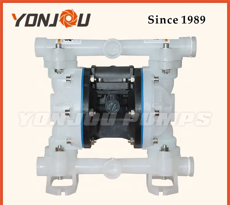 YONJOU QBK Pneumatic Diaphragm Glue Pump Carton or International Standard Plywood Case Air Drive Low Pressure,8 Bar 7~30 Days