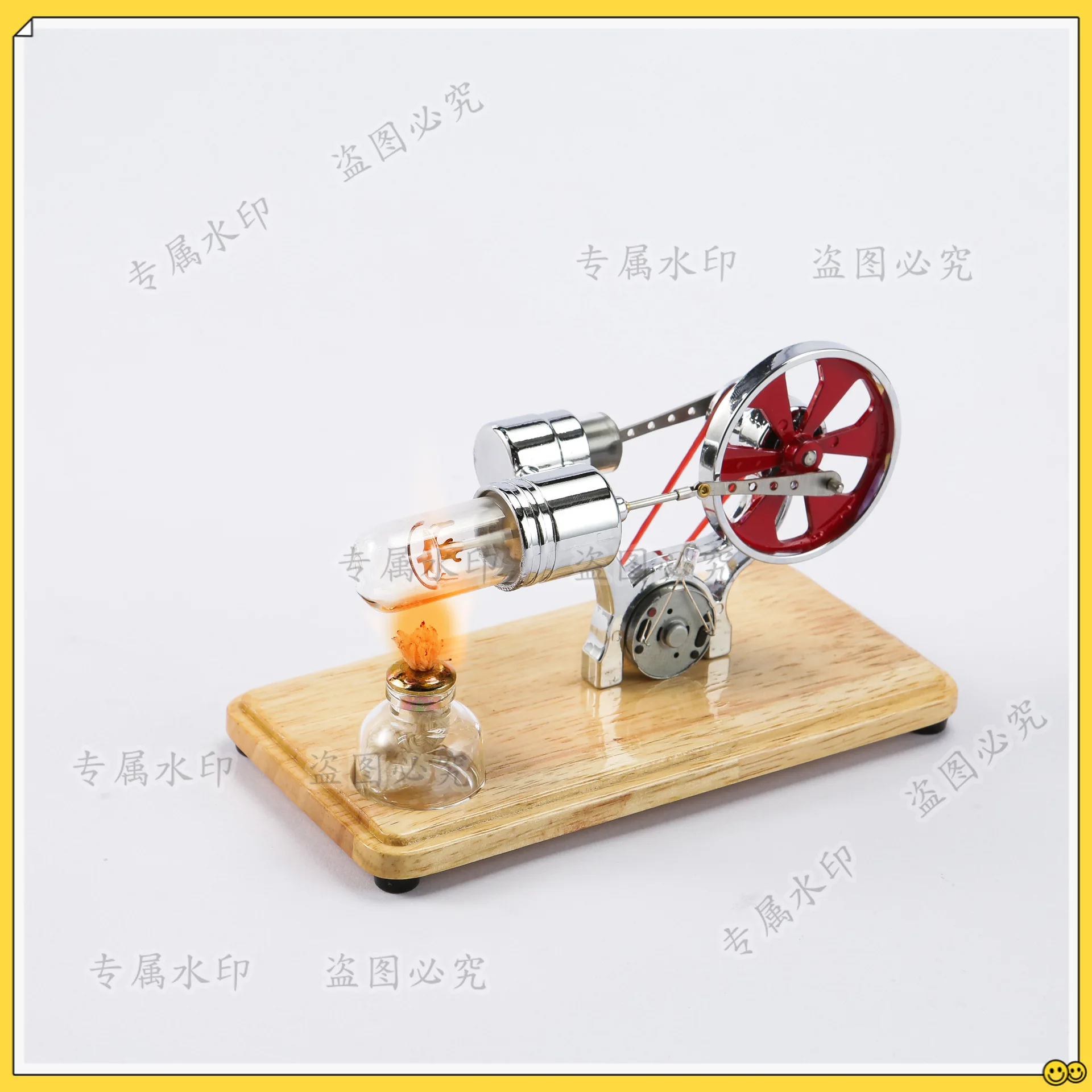 

Модель генератора Стирлинга с четырьмя цветами для научных экспериментов по физике, развивающая игрушка