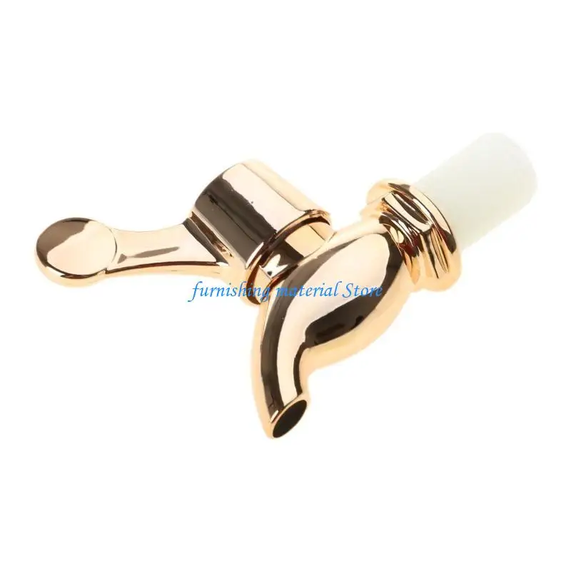 

Y5GD Gold Finish Barrels Tap Simple Installation Wine Barrels Tap with Precisions Flows Suitable For Various Bag Type