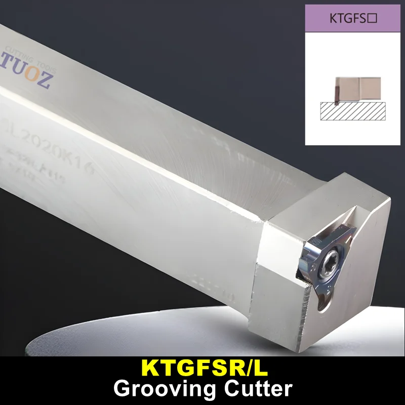 KTGFSR1616H16 KTGFSL1010H16 External Grooving Tool KTGFSR KTGFSL 1212H16 2020K16 2525M16 Lathe Cutter bar CNC Holder