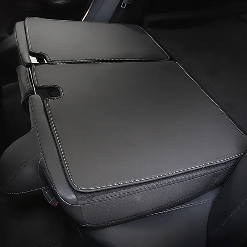 For Tesla Model 3 Y 2017-2023 Car Rear Seat  Anti-dirty Pad Trunk Pads Seat Back Anti-kick Protective Cushions for Model3+ 2024