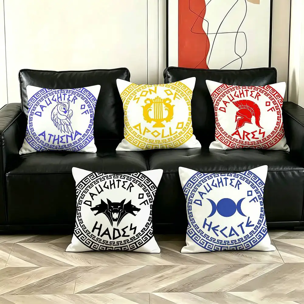 Son Daughter of Poseidon Greek Pillow Case Cushion Cover Throw Pillow Case For Car Sofa