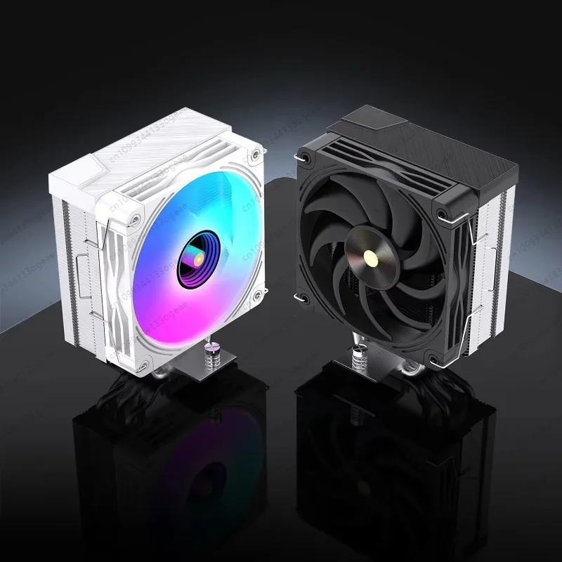 

New Design 5 Copper Heat Pipe CPU Cooler Super Strong Cooling Performance RGB FAN Lamp PC Case Aluminum Radiator
