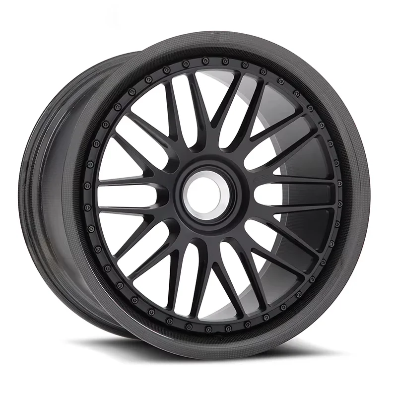 

GPW Design Color Carbon Fibre Wheel Hub Forged Deep Lip Concave Car Wheels Rim 18-21 Inch 2 Piece 3 Piece Custom