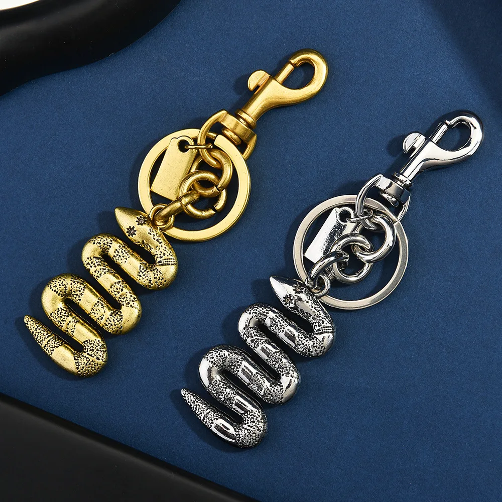 

Snake diamond bag, fashionable and trendy pendant, accessories and decorations, key chain, ladies' car keys