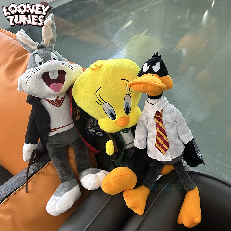Harry Potter Looney Tunes juguete de peluche Kawaii insectos conejito Tweety pato narcido figuras de Anime muñecos de peluche juguetes para niños