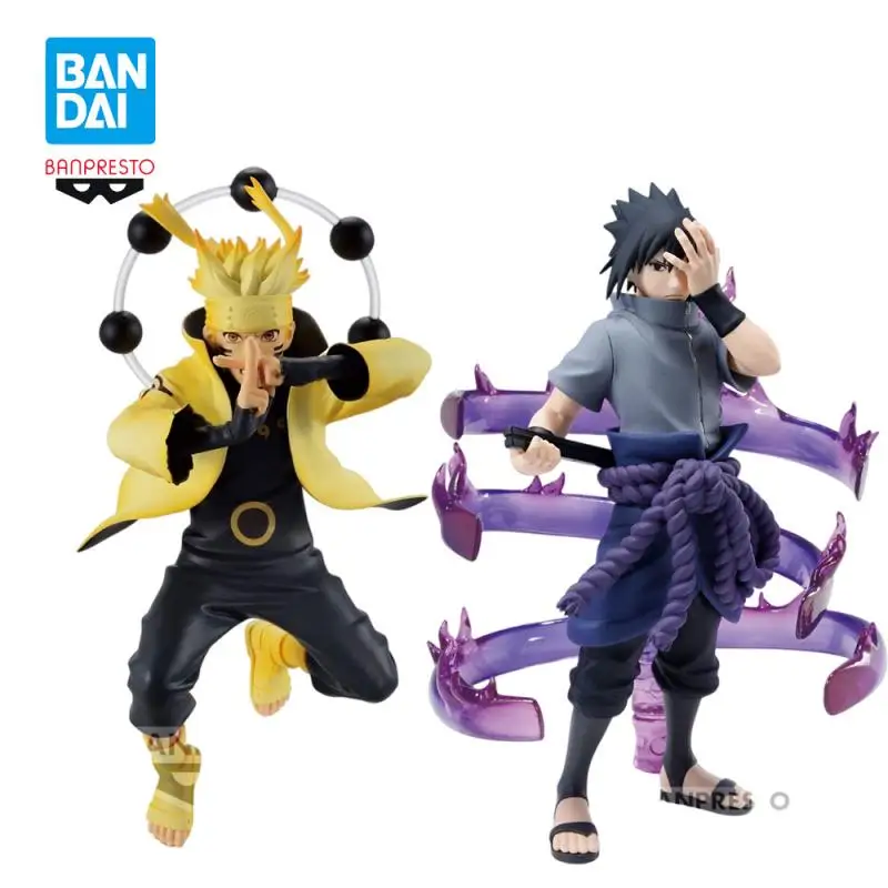 

In Stock Original BANDAI Banpresto VIBRATION STARS Uchiha Sasuke Naruto Rikudousennin Modo Anime Figure Action Figures Model Toy