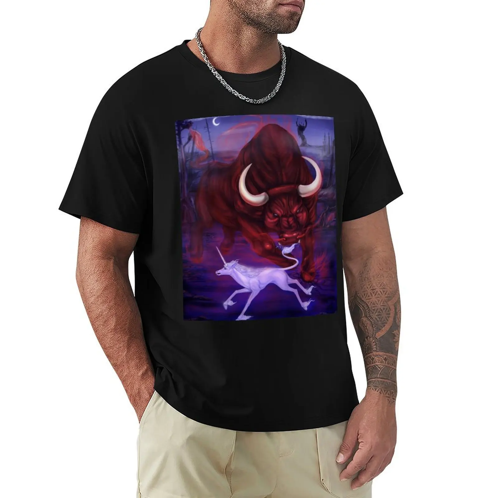 The Unicorn and the Bull T-Shirt t shirts designer T-Shirt