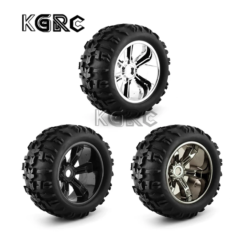 4pcs 1/8 Buggy Tires 156mm Wheel 17mm Hex for Losi LMT Arrma Kraton Traxxas Maxx E-Revo Kyosho USA-1 Monster Truck Upgrade Parts