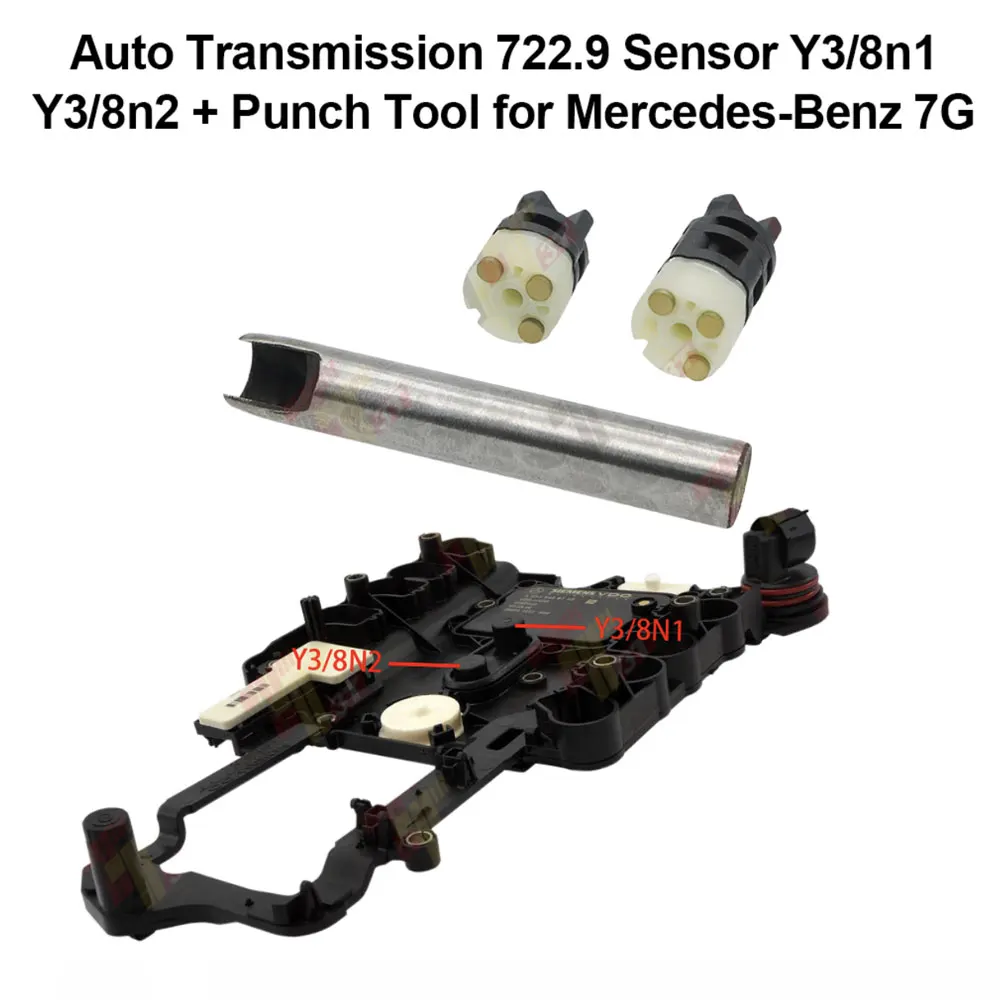 722.9 Sensor Y3/8n1 Y3/8n2 and Punch Tool for Mercedes Benz 7G Auto Transmission