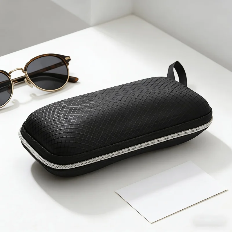 Fashion Hard Glasses Box Men Women Glasses Box Myopia Glasses Case With Zipper Reading Eyewear Case Eyewear Protector