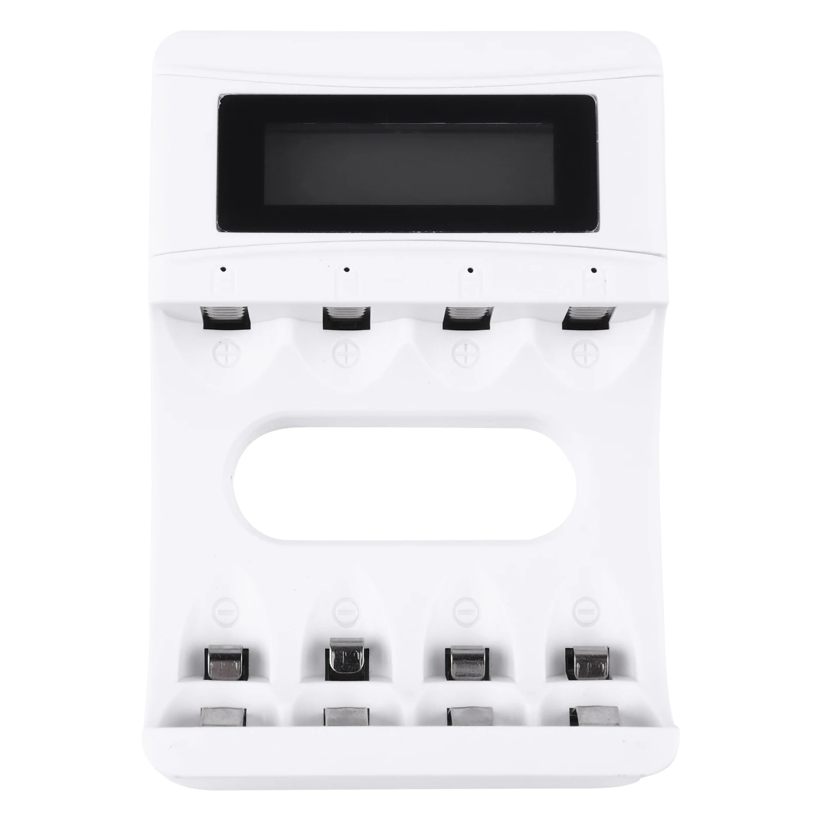 

LCD 4 Slots Batteries Bay Liquid Crystal Rechargeable Chargers Abs