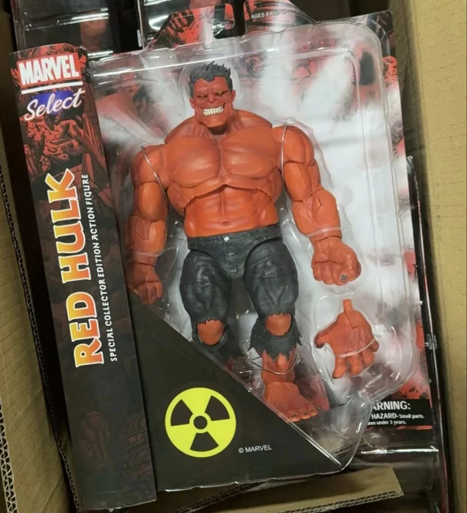 

In Stock Dst Marvel Comics Edition 20cm Red Hulk Red Giant 9-Inch Movable Action Figure Model Toy Marvel Comics Series Gift