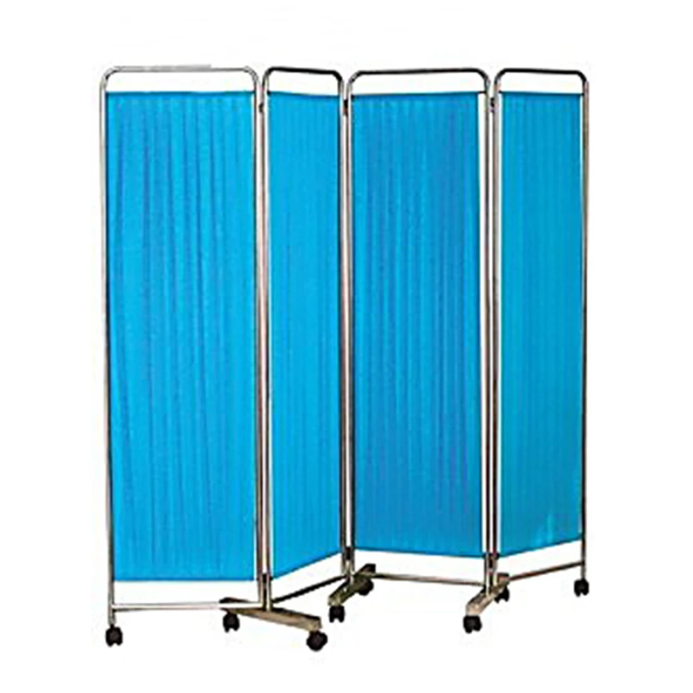 Patient Screen Hospital Furniture Commercial Furniture Hospital Stainless Steel Furniture Hospital Bed Folding Ward Screen