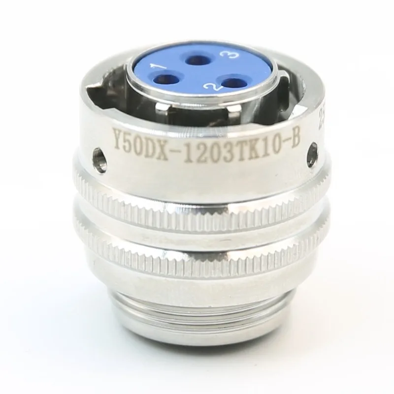 Y50DX series Y50DX10-1203TK2 3-pin connector aviation plug socket source factory