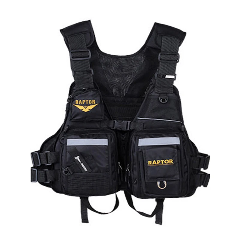 

Fjord Floating Fishing Vest Life Jacket Fishing Buoyancy Life Suit Multi Pocket For Rock Fishing