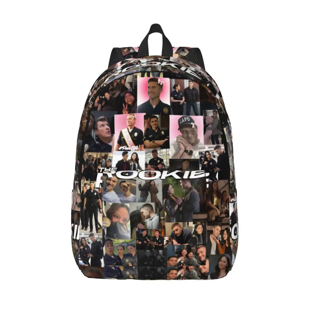 

Рюкзак для ТВ-шоу Rookie для мужчин и женщин, студенческий подростковый рабочий рюкзак для ноутбука, компьютера, сумка на плечо, подарок