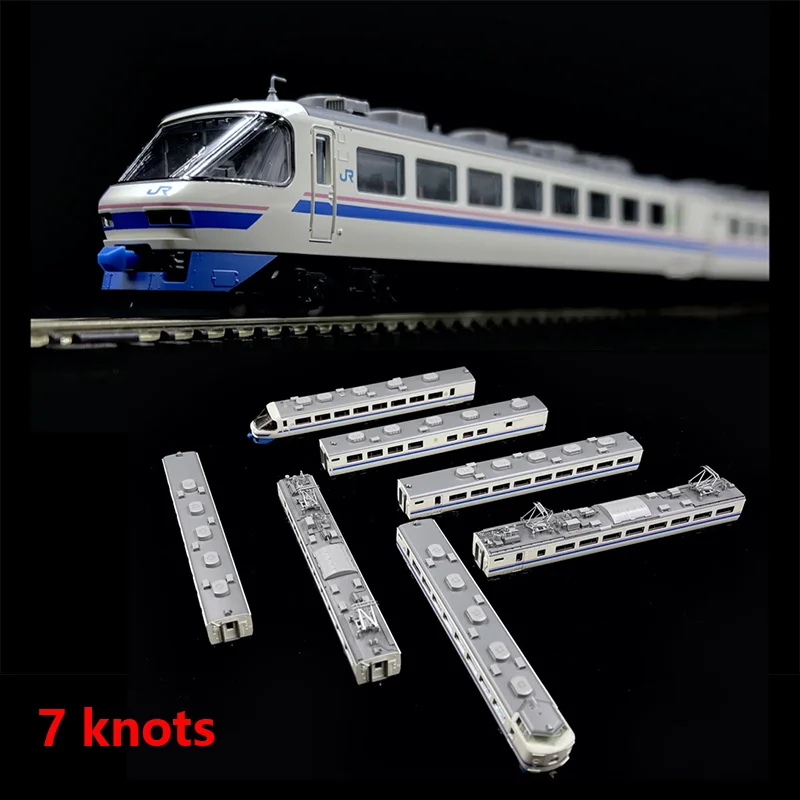 7 sezioni TOMIX 1/150 N modello di treno in scala 98750 serie JR 485 Limited Express Tram Rail Car Super Thunderbird