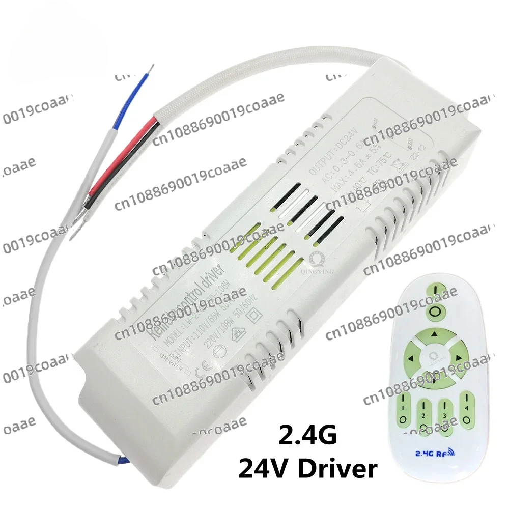 

Output 24V 36W-108W-150W 2.4G LED Driver AC110V 220V Color Dimming & Changeable Power Supply for Dual Colors LED Strip Chandiler