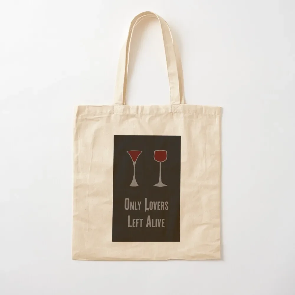 Only Lovers Left Alive Minimalist Poster Tote Bag shopping bag shopping bag logo women Eco