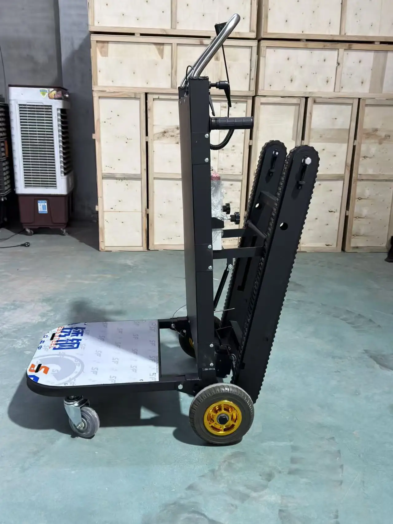Electric Stair Climber Moving  Crawler Type Multi-functional Fully Automatic Up And Down Stair Climbing Artifact Truck