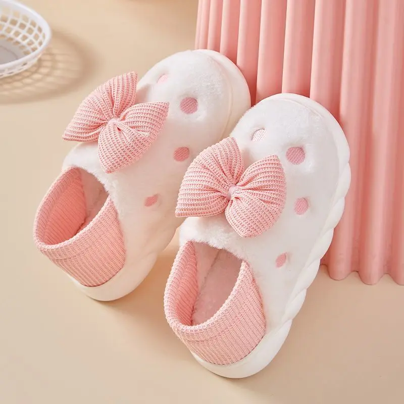 

Послеродовые хлопковые тапочки на флисовой подкладке на осень/зиму, нескользящая домашняя обувь на мягкой подошве с закрытым каблуком для восстановления беременных