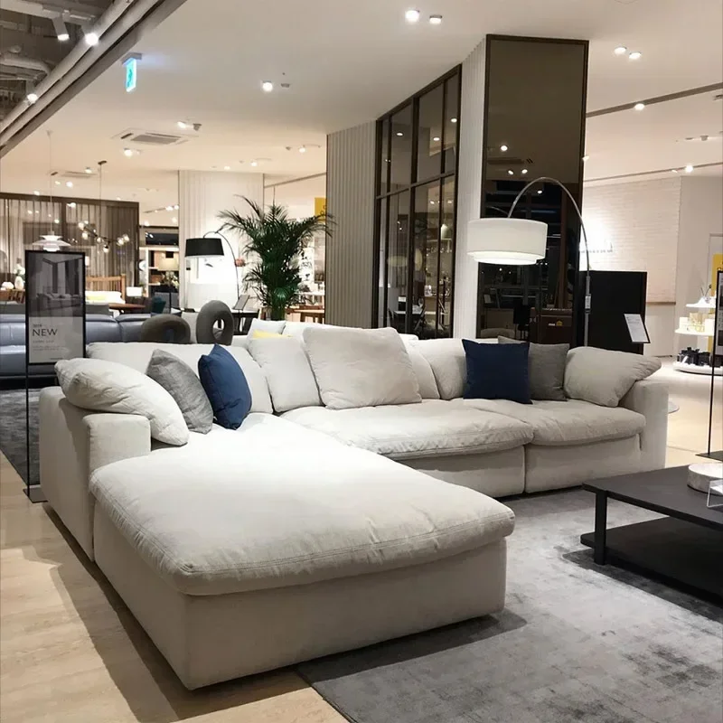 Modern Sectional Clearance Sofa Set Modular Couch for Living Room Office Home Office Apartment with Removable Bag Use Furniture