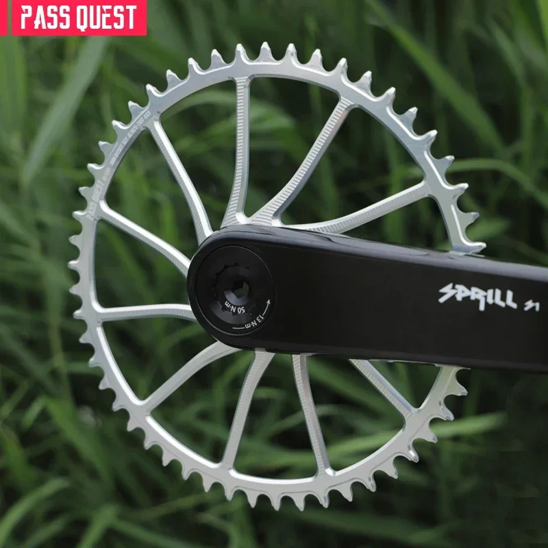 

Applicable RACE FACE (3mm offset ) AXS Round Narrow Wide Chainring 40-54T